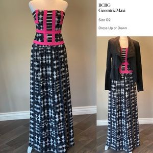 BCBG Geoprint Maxi Size 02